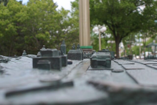 Miniature de la colline du parlement à Ottawa