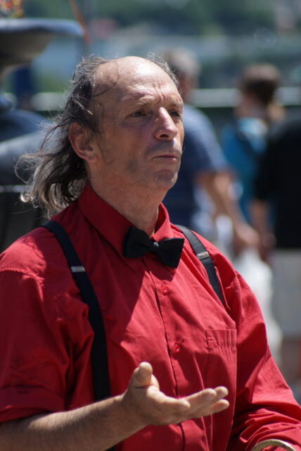 Jongleur de rue à Québec