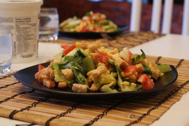 Salade de crudités maison