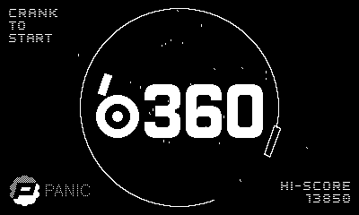 b360 est un jeu de casse briques sur Playdate.